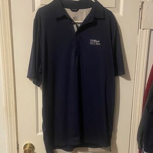 Men's Dark Blue Polo Michelob Ultra Shirt